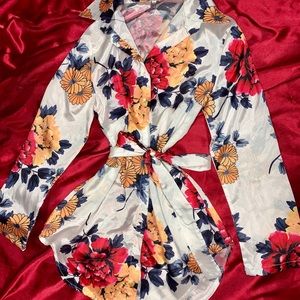 Floral dress shirt